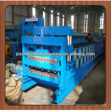 JCX840&900-E1, Glazed tile and IBR double-layer roof metal sheet roll forming machine